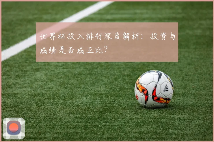 世界杯投入排行深度解析：投资与成绩是否成正比？